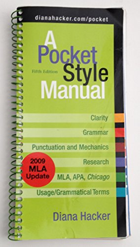 9780312664800: A Pocket Style Manual, Fifth Edition