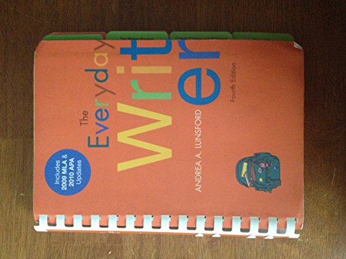 Beispielbild fr Everyday Writer: Includes 2009 MLA & 2010 APA Updates zum Verkauf von HPB-Red