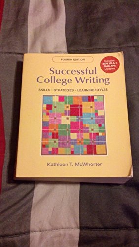 Imagen de archivo de Successful College Writing: Skills, Strategies, Learning Styles a la venta por ThriftBooks-Dallas