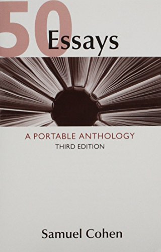 Stock image for 50 Essays: A Portable Anthology for sale by ThriftBooks-Atlanta