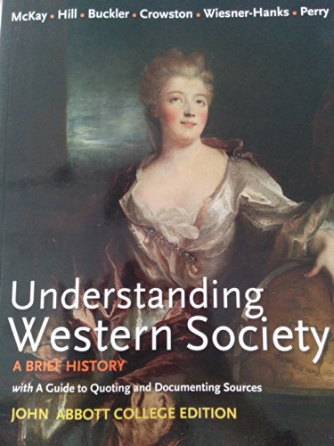 Stock image for Understanding Western Society, Combined Volume : A Brief History for sale by Better World Books