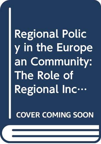 Imagen de archivo de Regional Policy in the European Community a la venta por Vashon Island Books