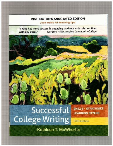 9780312676100: Successful College Writing