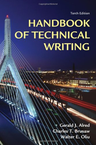 Beispielbild fr Handbook of Technical Writing zum Verkauf von Orion Tech