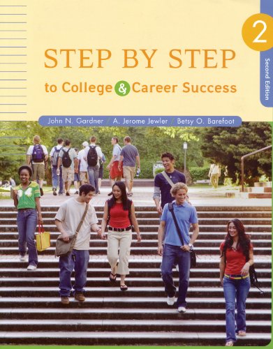 Imagen de archivo de Step by Step to College and Career Success a la venta por HPB-Red