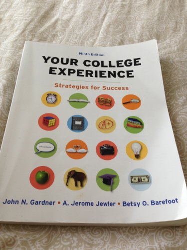 9780312687748: Your College Experience: Strategies for Success