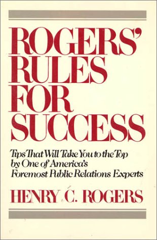 Stock image for Rogers' Rules for Success for sale by Wonder Book