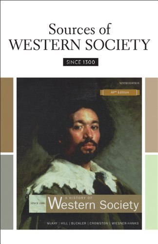 Stock image for Sources of Western Society Since 1300 for Advanced Placement for sale by HPB-Red