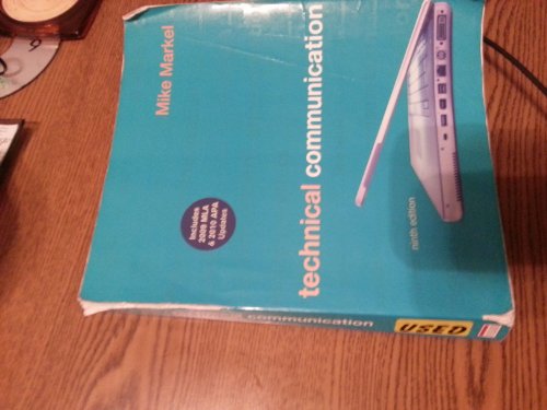 Stock image for Technical Communication with 2009 MLA and 2010 APA Updates for sale by BookHolders