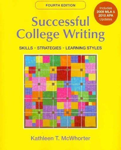 9780312697570: Successful College Writing with 2009 MLA and 2010 APA Updates & Research Pack