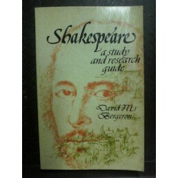Imagen de archivo de Shakespeare : A Study and Research Guide a la venta por Half Price Books Inc.
