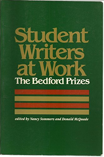 Beispielbild fr Student writers at work: The Bedford prizes zum Verkauf von Wonder Book