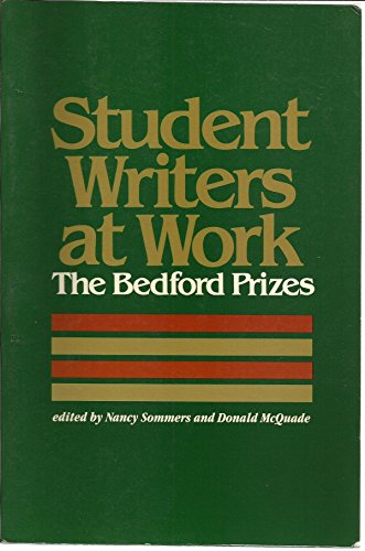 Stock image for Student writers at work: The Bedford prizes for sale by Wonder Book