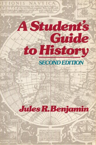 9780312770020: A Student's Guide to History