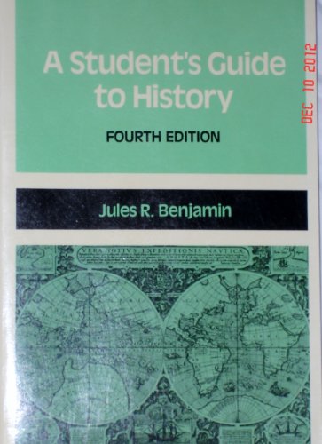 Stock image for A Students Guide to History for sale by Booketeria Inc.