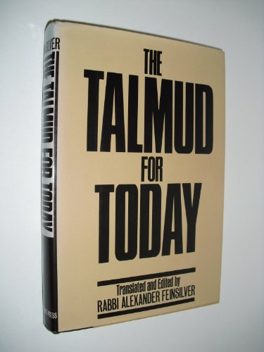 Beispielbild fr The Talmud for Today zum Verkauf von SecondSale