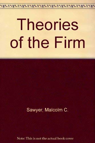 Beispielbild fr Theories of the Firm zum Verkauf von Better World Books
