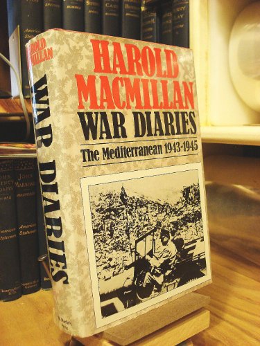 Beispielbild fr War Diaries : Politics and War in the Mediterranean, January 1943-May 1945 zum Verkauf von Better World Books