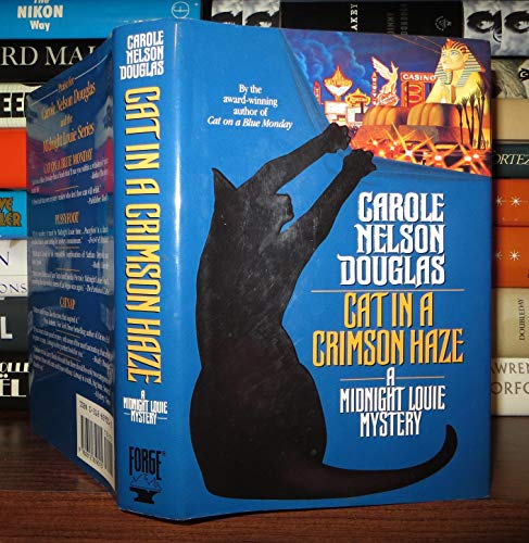 Beispielbild fr Cat in a Crimson Haze: A Midnight Louie Mystery zum Verkauf von Wonder Book