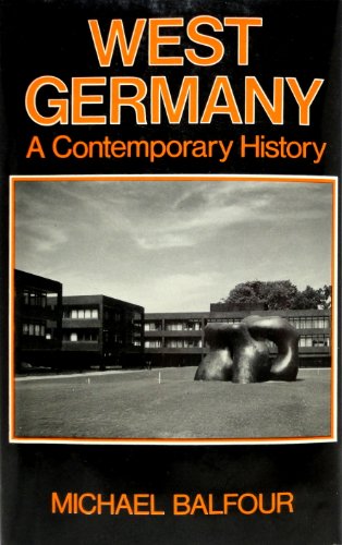 Beispielbild fr West Germany: A contemporary history zum Verkauf von Ammareal