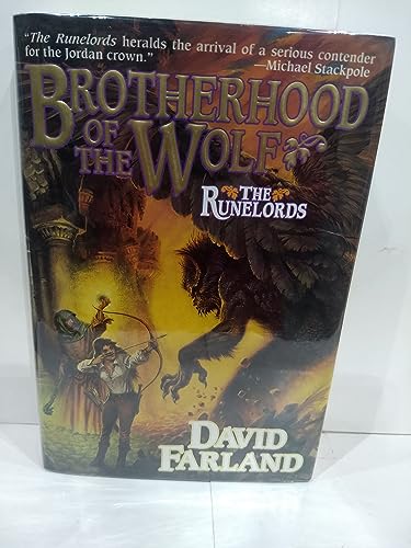 Imagen de archivo de Brotherhood of the Wolf (The Runelords) a la venta por SecondSale