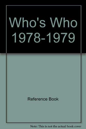 Stock image for Who's Who, 1978-1979 for sale by Better World Books
