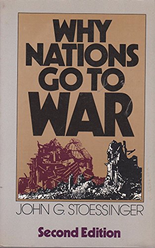 Beispielbild fr Why nations go to war zum Verkauf von Wonder Book