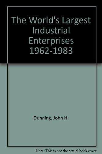 Beispielbild fr The World's Largest Industrial Enterprises, 1962-1983 zum Verkauf von Better World Books