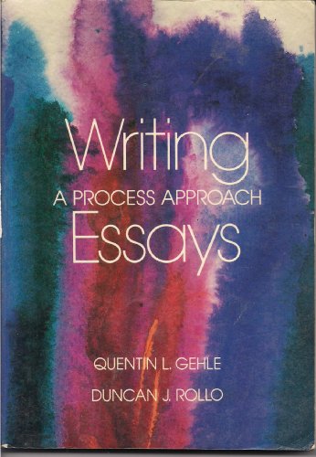 Stock image for Writing Essays: A Process Approach for sale by The Book Spot