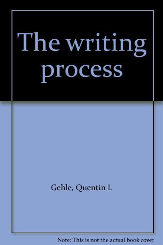 Imagen de archivo de The writing process a la venta por Half Price Books Inc.