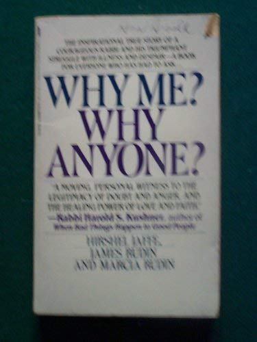 Beispielbild fr Why Me? Why Anyone? zum Verkauf von The Book Corner