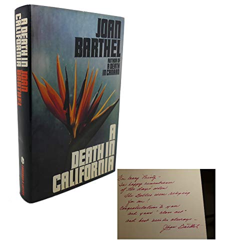 A Death in California (9780312921309) by Knott, Blanche; Barthel, Joan