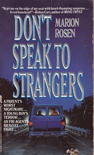 Stock image for Don't Speak to Strangers for sale by Firefly Bookstore