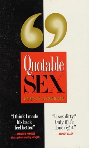 9780312954055: Quotable Sex