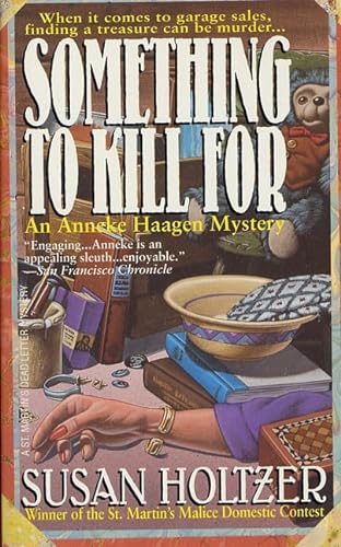 Stock image for Something To Kill For (Anneke Haagen) for sale by SecondSale