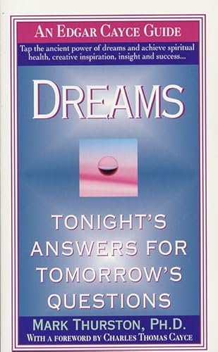 Beispielbild fr Dreams: Tonight's Answers for Tomorrow's Questions zum Verkauf von HPB Inc.