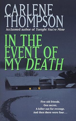 Stock image for In the Event of My Death for sale by Wonder Book