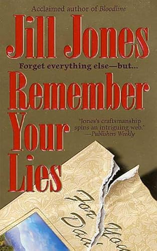 Beispielbild fr Remember Your Lies zum Verkauf von SecondSale