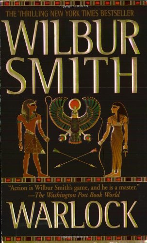 Stock image for Warlock:A Novel of Ancient Egypt.[Sequel to,"River God" & "The Seventh Scroll"]. for sale by HPB Inc.