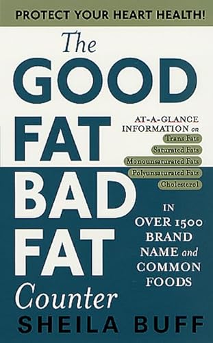 Beispielbild fr The Good Fat, Bad Fat Counter zum Verkauf von Better World Books