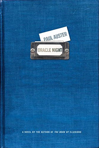 Oracle Night. A Novel. - Auster, Paul