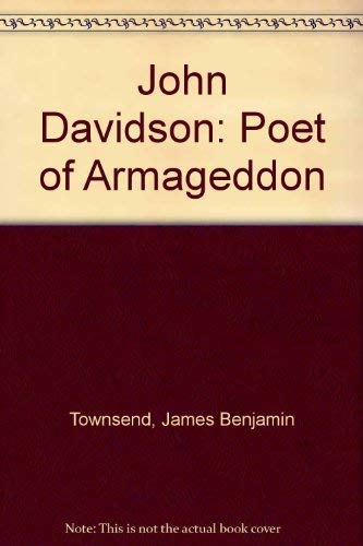 9780313201028: John Davidson: Poet of Armageddon