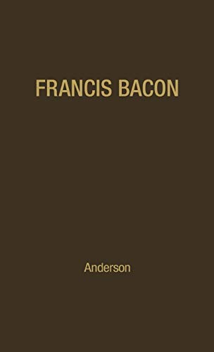 Beispielbild fr Francis Bacon zum Verkauf von Books Puddle