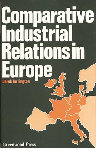 Stock image for Comparative Industrial Relations in Europe for sale by Better World Books
