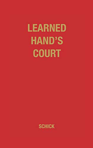 9780313205088: Learned Hand's Court