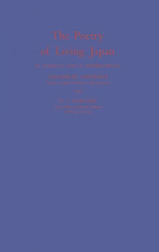 9780313212109: The Poetry of Living Japan.: An Anthology With an Introduction (Wisdom of the East)