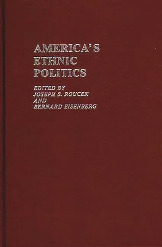Stock image for America's Ethnic Politics for sale by BookDepart