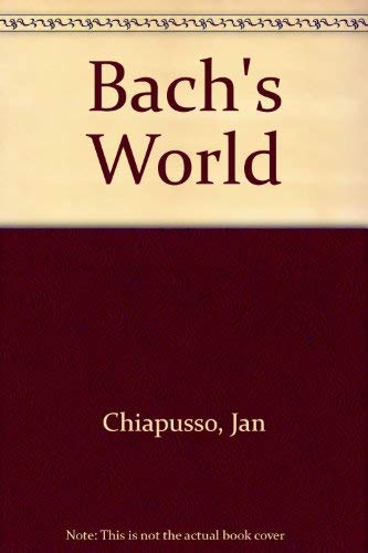 9780313221392: Bach's World