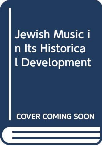 9780313227493: Jewish Music in Its Historical Development