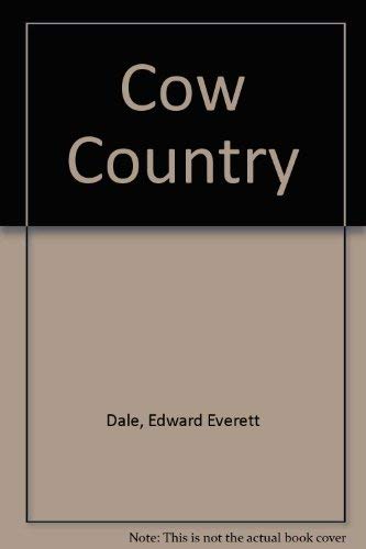 Imagen de archivo de Cow Country a la venta por Powell's Bookstores Chicago, ABAA